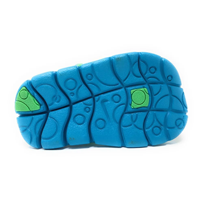 Nike 344636 300 Çocuk Spor Sandalet Mavi yeşil