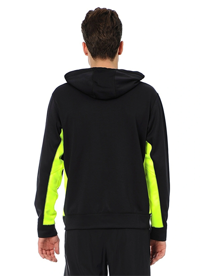 Nike 465786 Erkek Siyah Yeşil Üst Eşofman Kapşonlu Siyah Yeşil