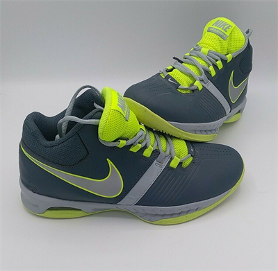 Nike Air Visi Pro V Erkek Basketbol Ayakkabısı Gri sarı