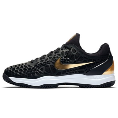 Nike Air Zoom Cage 3HC Erkek Günlük Ayakkabı Siyah Beyaz