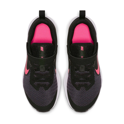 Nike Downshifter 9 (PSV) Kız Çocuk Ayakkabısı Siyah Pembe