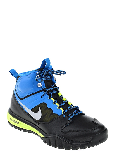 Nike Dual Fushion Hills Chill Mid Erkek Outdoor Ayakkabı Mavi Siyah