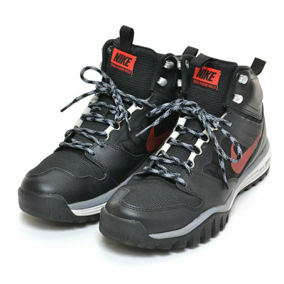 Nike Dual Fusion Hills Erkek Yürüyüş Ayakkabısı Siyah Kırmızı