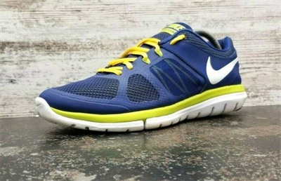 Nike Flex 2014 rn Erkek Yürüyüş Ayakkabısı Lacivert Sarı