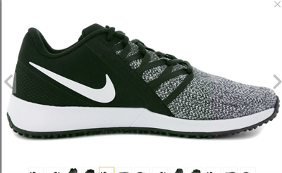 Nike Varsity Compete Erkek Yürüyüş Ayakkabısı Siyah Yeşil