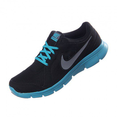 Nike W FLX Experience RN 2 Msl Siyah Mavi Kadın Spor Ayakkabı Siyah Mavi