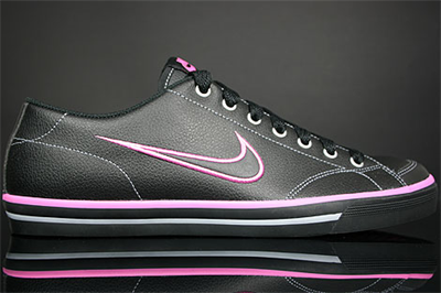 Nike wmns Capri Siyah Pembe Kadın Günlük Ayakkabı Siyah Pembe