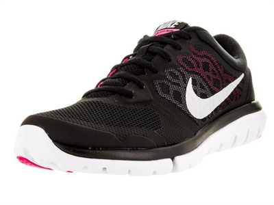 Nike Wmns Flex 2015 RN Siyah Pembe Kadın Yürüyüş Ayakkabısı Siyah Pembe