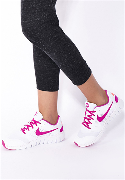 Nike Wmns Flex Raid 724717 160 Kadın Yürüyüş Ayakkabısı Beyaz Pembe