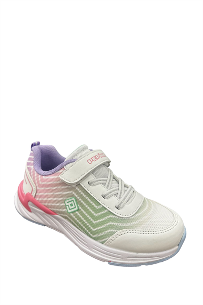 Pepino 1418 Filet Kız Çocuk Spor Ayakkabı Beyaz