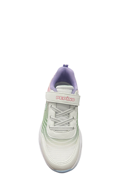 Pepino 1418 Filet Kız Çocuk Spor Ayakkabı Beyaz