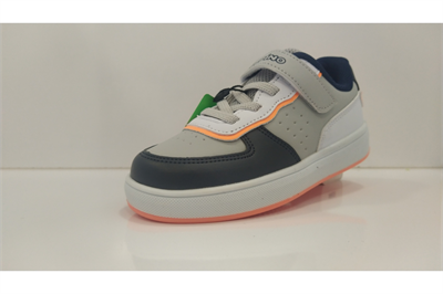 Pepino 964 PY23-964 Buz Lacivert Fosfor Turuncu Erkek Çocuk Spor Ayakkabısı Gri Turuncu
