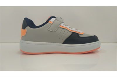 Pepino 964 PY23-964 Buz Lacivert Fosfor Turuncu Erkek Çocuk Spor Ayakkabısı Gri Turuncu