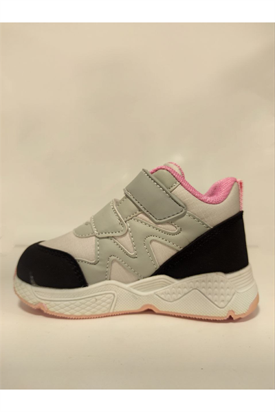 Pepino BK23-1576 Kız Çocuk Bebe Bot Gri