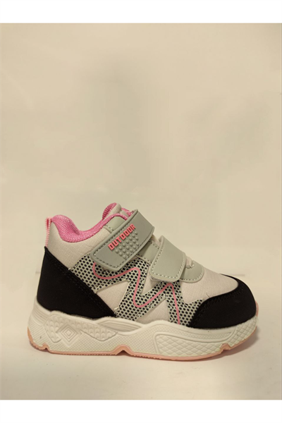 Pepino BK23-1576 Kız Çocuk Bebe Bot Gri