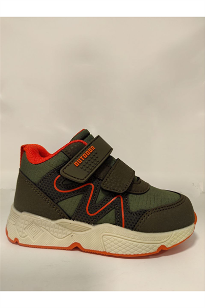 Pepino BK23-1576 Kız Çocuk Bebe Bot haki turuncu