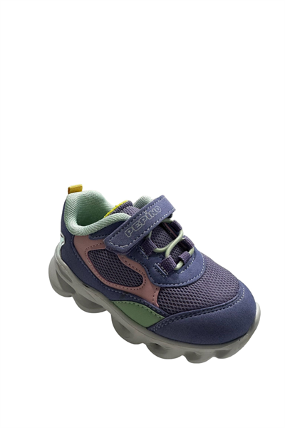Pepino BY23-1253 Lila Su Yeşili Kız Çocuk Spor Ayakkabı Lila