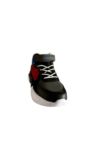 Pepino FK-23-1532 Filet Erkek Çocuk Spor Bot Siyah Kırmızı