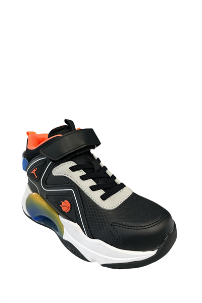Pepino FK24-1730 Erkek Çocuk Spor Bot Siyah Turuncu