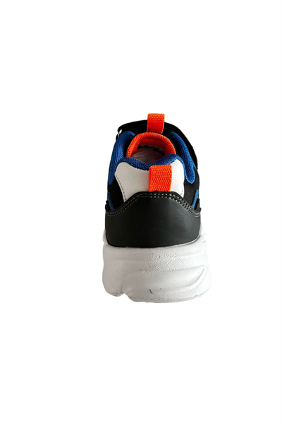 Pepino FY23-1440  Siyah Saks Erkek Çocuk Filet Spor Ayakkabı Siyah Turuncu