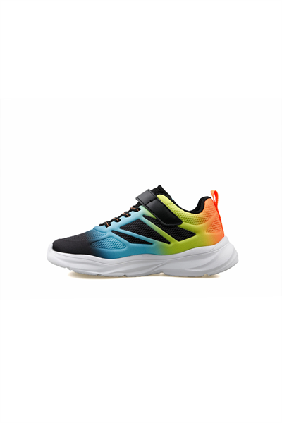 Pepino FY24-1622 Erkek Çocuk Spor Ayakkabısı Siyah Beyaz