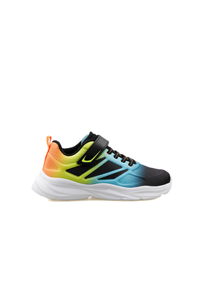 Pepino FY24-1622 Erkek Çocuk Spor Ayakkabısı Siyah Beyaz
