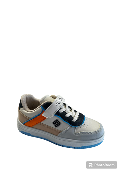 Pepino Kids FK22-1384 Erkek Çocuk Krem Spor Ayakkabı Krem