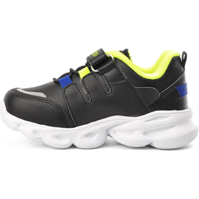 Pepino Kids PK22-1352 Patik Çocuk Spor Ayakkabı Siyah Sarı
