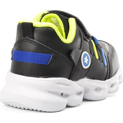 Pepino Kids PK22-1352 Patik Çocuk Spor Ayakkabı Siyah Sarı