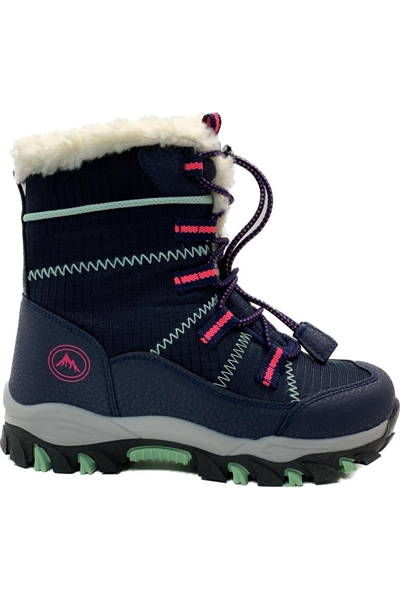 Pepino PK22-961 Lacivert Fosfor Fuşya Kız Çocuk Bot Lacivert