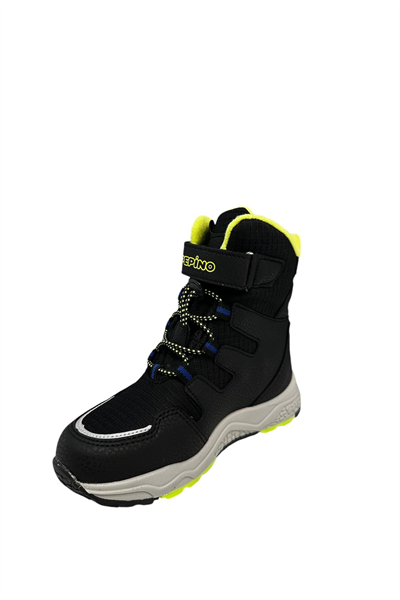 Pepino PK24-1361 Filet Erkek Çocuk Kar Botu Siyah Sarı