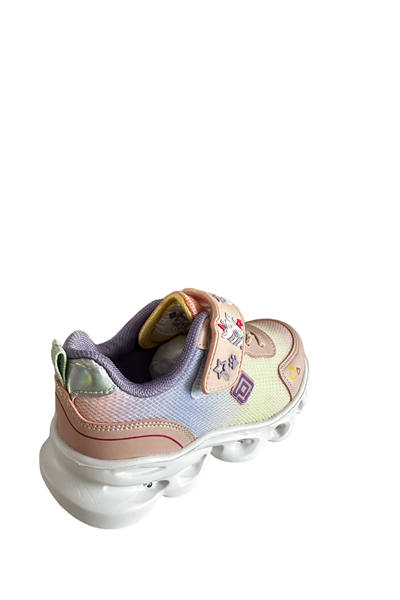 Pepino PY23-1415 Pudra Lila Kız Çocuk  Spor Ayakkabı pudra