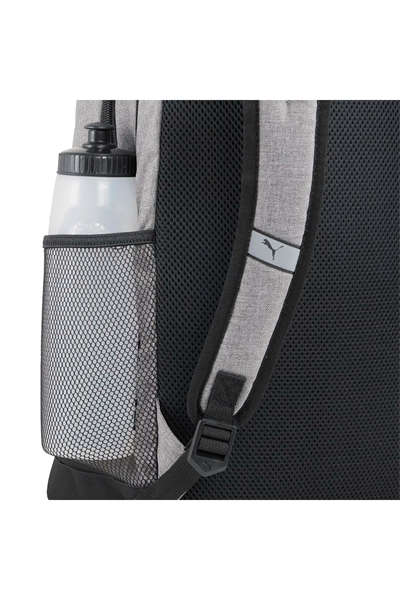 Puma 091350 01 BUZZ HEATHER Backpack Unisex Sırt Çantası Siyah Gri