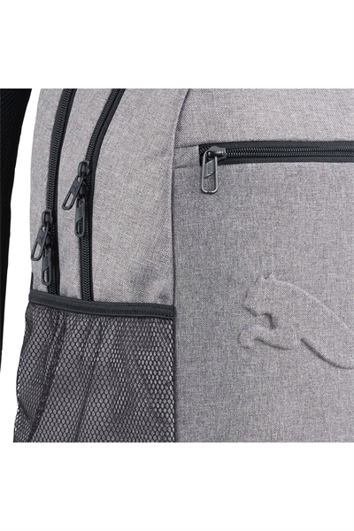Puma 091350 01 BUZZ HEATHER Backpack Unisex Sırt Çantası Siyah Gri