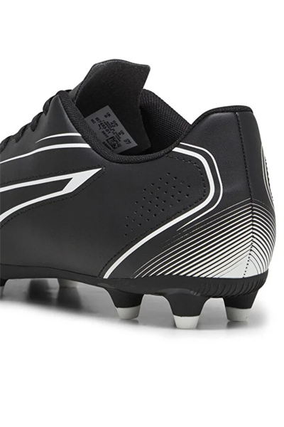 Puma 107483 01 VITORIA FG/AG Erkek Krampon Siyah Beyaz