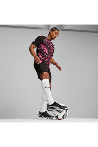 Puma 107863 01 KING MATCH  FG/AG Erkek Krampon Siyah Beyaz