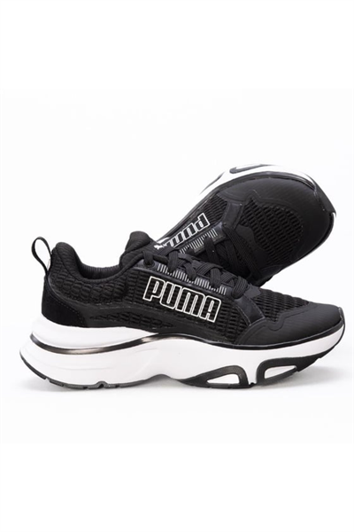 Puma 310163 01 Softride Divine Wns Kadın Yürüyüş Ayakkabısı Siyah Beyaz