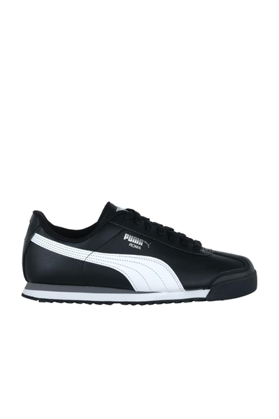 Puma 353572 11 Roma Basic Erkek Günlük Kullanım Ayakkabı Siyah Beyaz