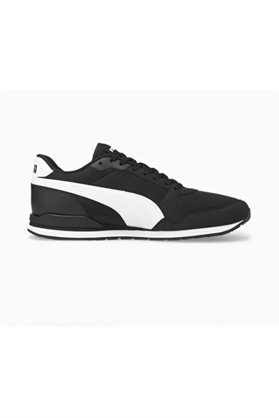 Puma 384640 01 ST Runner v3 Mesh Kadın Spor Ayakkabısı Siyah Beyaz