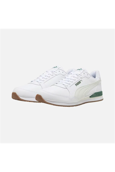 Puma 384855 22 ST Runner v3 L Kadın Sneaker Beyaz Yeşil