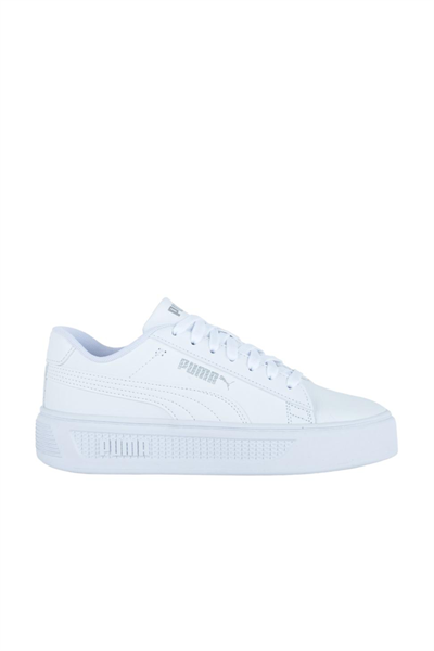 Puma 390758 01 Smash Platform v3 Kadın Sneaker Beyaz