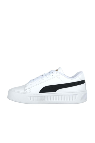Puma 390758 04 Smash Platform V3 Kadın Sneaker Beyaz
