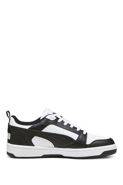 Puma 392328 01 Rebound v6 low Erkek Sneaker Siyah Beyaz