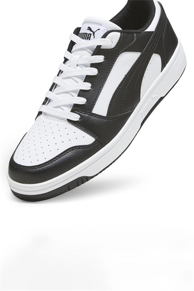 Puma 392328 01 Rebound v6 low Erkek Sneaker Siyah Beyaz