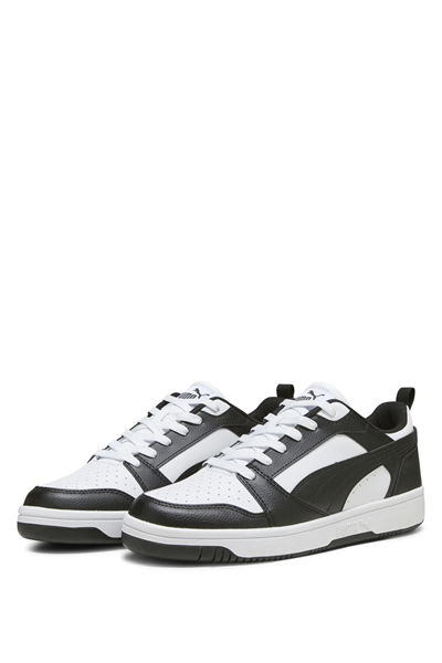 Puma 392328 01 Rebound v6 Low Kadın Sneaker Siyah Beyaz