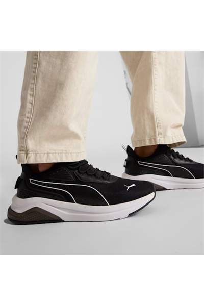 Puma 396867 01 Amplifier Erkek Yürüyüş Ayakkabısı Siyah Beyaz