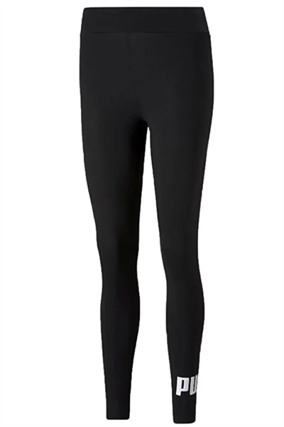 Puma 586832 01 ESS Logo Leggings Kadın Tayt Siyah