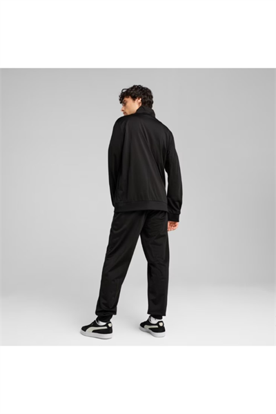 Puma 684852 01 Poly Piping Suit Erkek Eşofman Takımı Siyah Beyaz