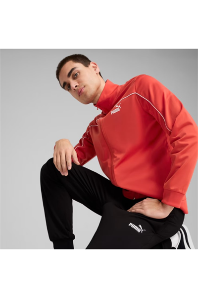 Puma 684852 15 Poly Piping Suit Erkek Eşofman Takımı turuncu