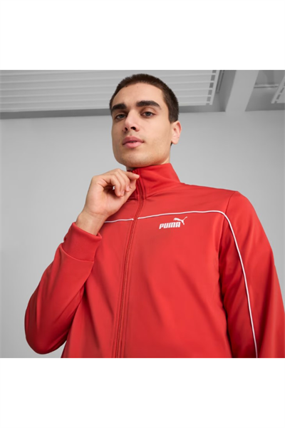 Puma 684852 15 Poly Piping Suit Erkek Eşofman Takımı turuncu